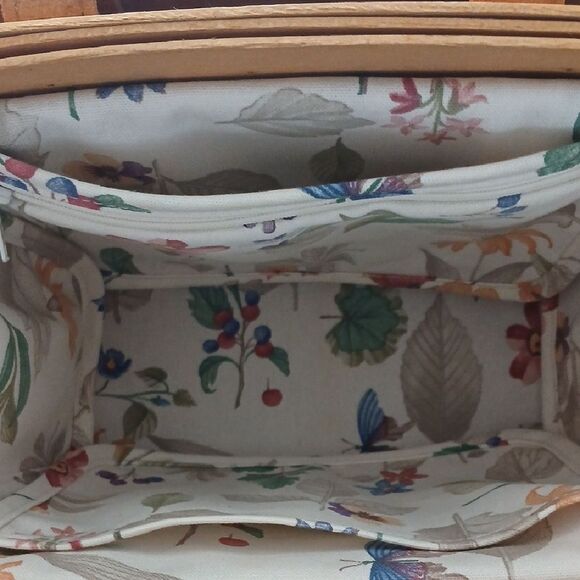 Tan Woven Basket Bag - Picture 3 of 6